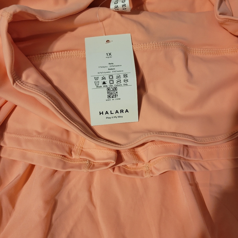 Halara skirt with shorts